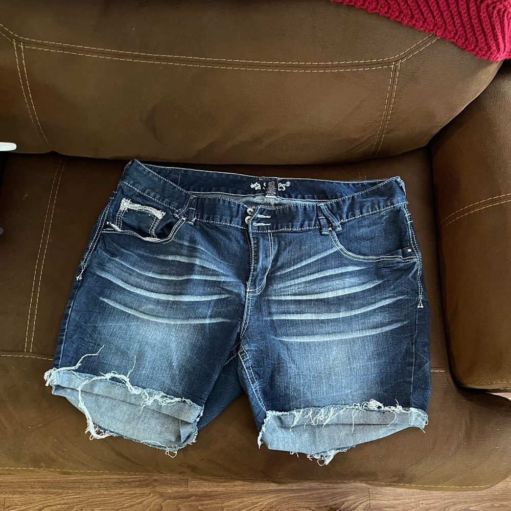 Jean Shorts; Never Worn; Size 22; Series 31 Short &Sexy